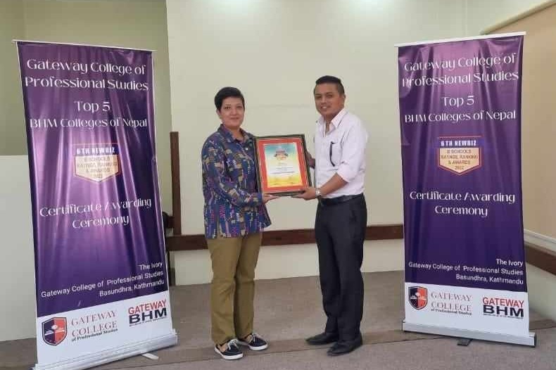 GatewayBHM in top 5 BHM Colleges in Nepal