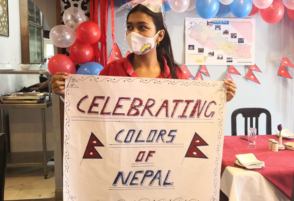 Celebrating Colors of Nepal on Constitution Day (संविधान दिवस)